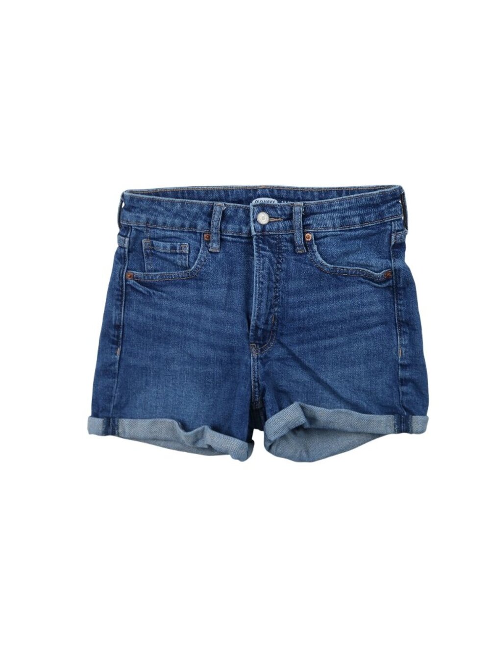 ✨3/$30 Old Navy 4 O.G. Short High Rise Denim Shorts Cotton Blend Blue